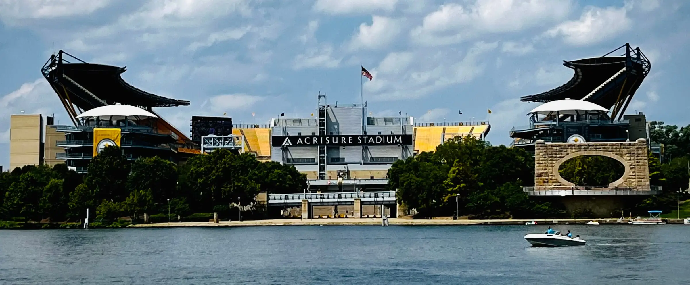 Acrisure Stadium on Pittsburgh's North Shore in August 2024