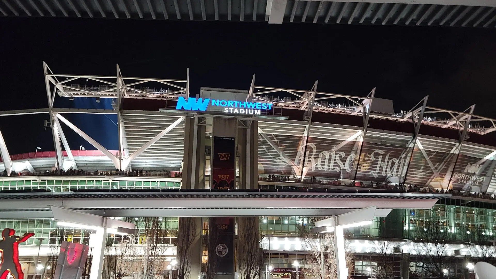 Atlanta Falcons at Washington Commanders game at Northwest Stadium, December 29, 2024